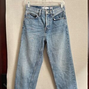 RE/DONE ORIGINALS Straight Leg Jeans Size 24